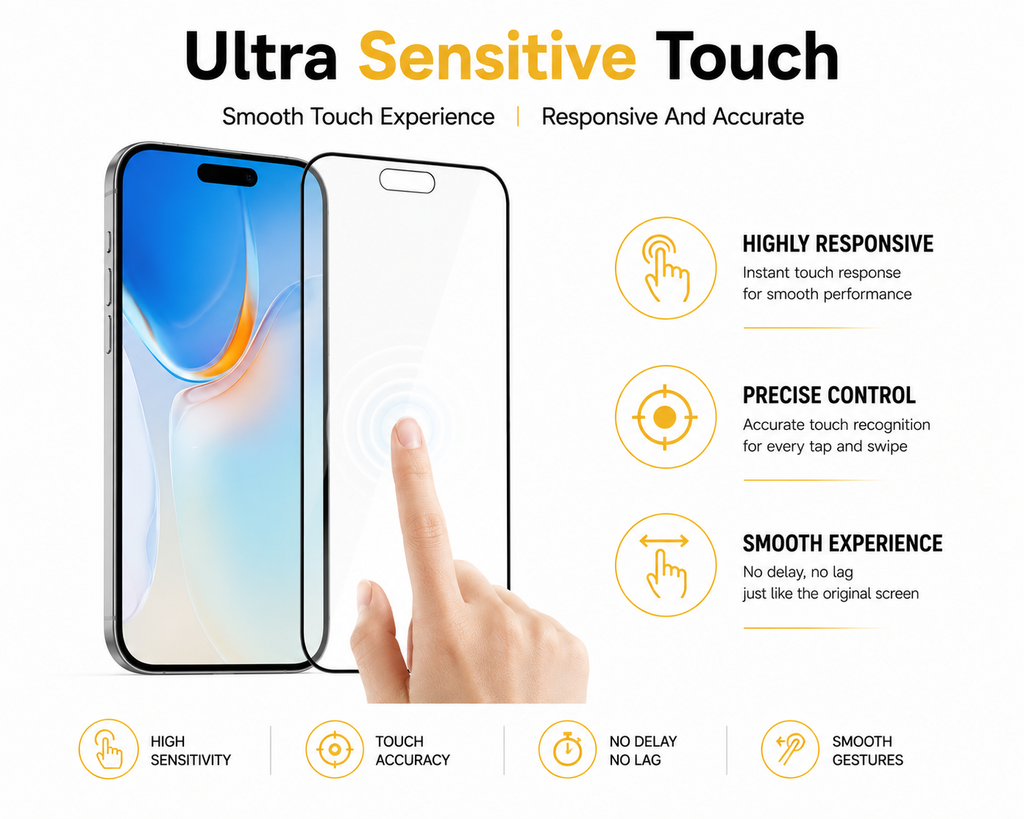 K&K Armor Premium HD Tempered Glass Screen Protector