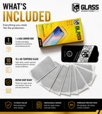 K&K Armor Premium HD Tempered Glass Screen Protector (10 Pack)