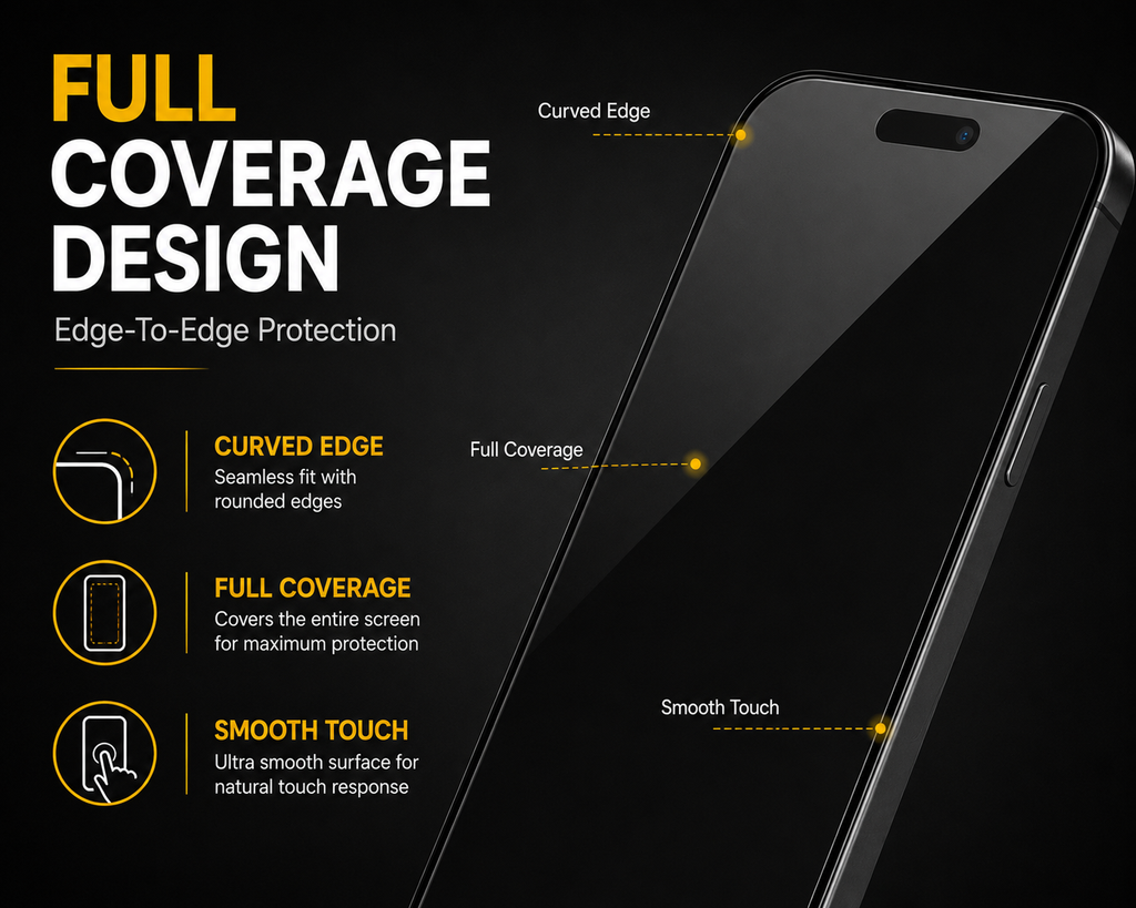 K&K Armor Privacy Tempered Glass Screen Protector