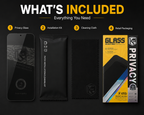 K&K Armor Privacy Tempered Glass Screen Protector